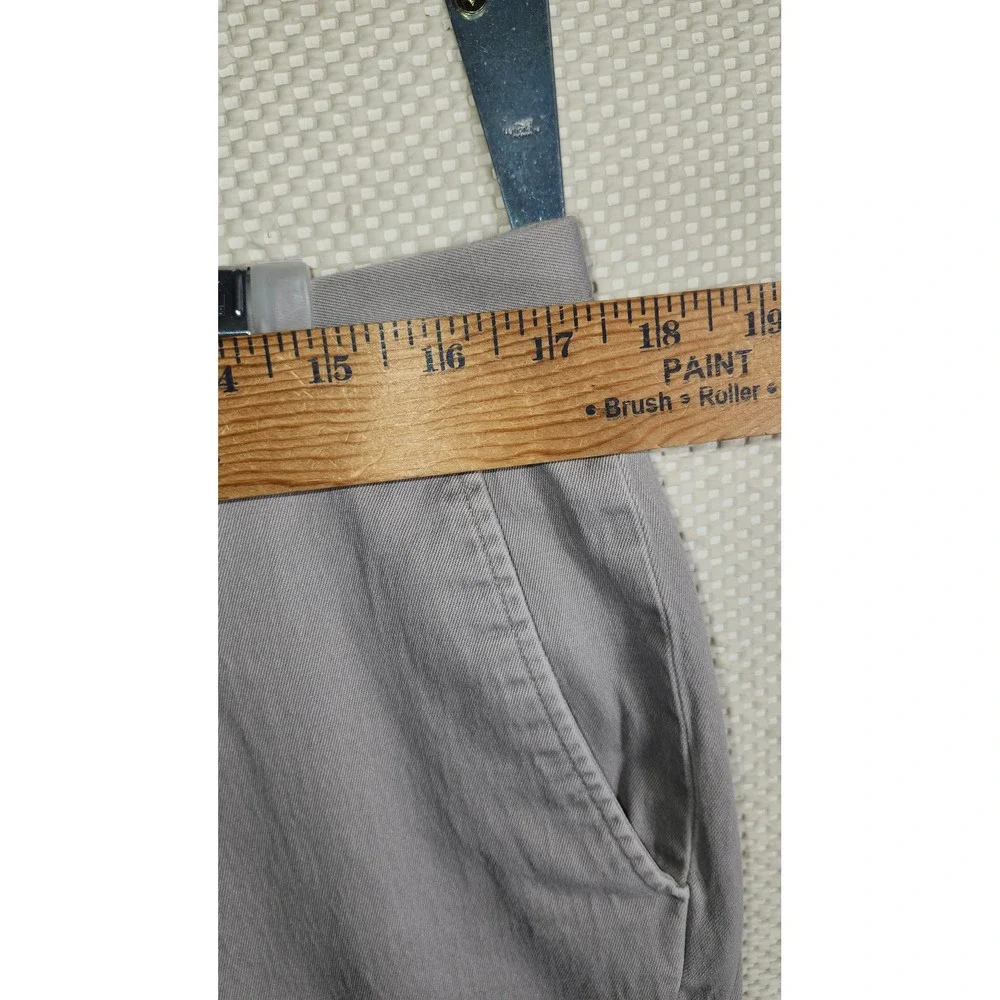 J Crew Bowery Stretch Slim Fit Chinos Pants Light‎ Gray Mens 34x32